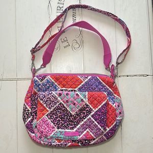 Vera Bradley Pink Purple Floral Purse